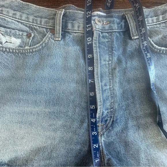 RE/DONE Revolve Hight Rise Buttoned Fly Shorts size 31 Pristine Condition - Picture 4 of 13